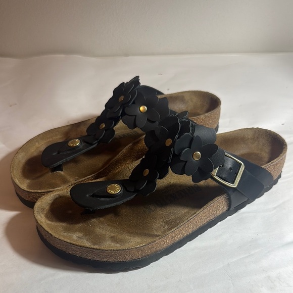 Used flip flop style Birkenstock sandals women’s 38 - Picture 1 of 6
